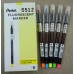  Pentel S512-G 螢光筆 黃色-台灣製造，使用水性顏料，顏色鮮明亮麗。標記重點超顯眼，辦公筆記的好幫手共有五色可選用。